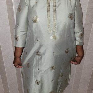 New Mint Green Kurta Top Shirt Only Approximate US Size Large Asian Size XXL